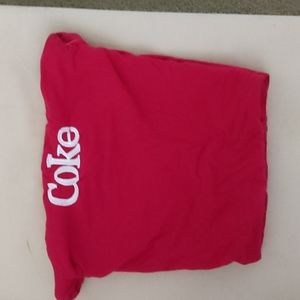Coke size M strapless crop top